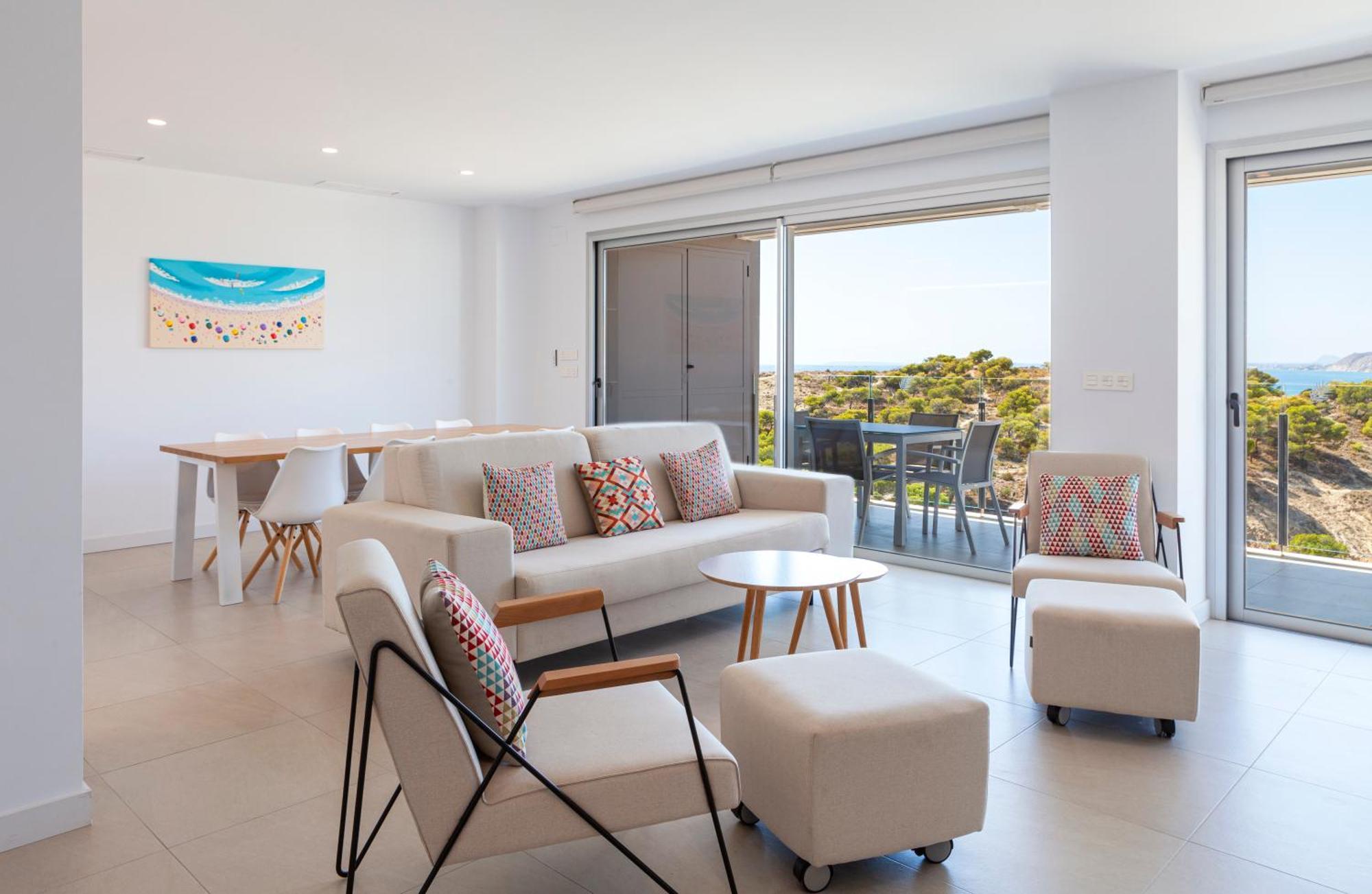 Blue Line Apartment Hotel 比利亚霍约萨 外观 照片